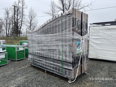 Quantity of (10) 2026 Suihe NG-20D-10 20 ft x 8 ft Wrought Iron Bi-Parting Driveway Gate (Unused)