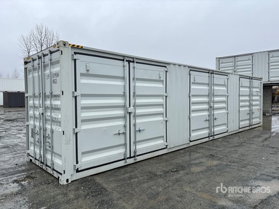 2024 40 ft High Cube Multi-Door Contenedor de almacenamiento