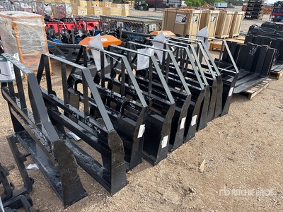 Quantity of (10) 2026 Mower King SA 48 in Horquillas para minicargadora (Unused)