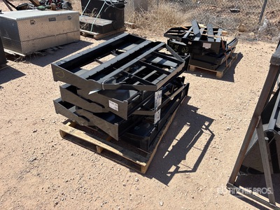 Quantity of (2) Pallets of 2026 Mower King SA 48 in Skid Steer Forks (Unused)