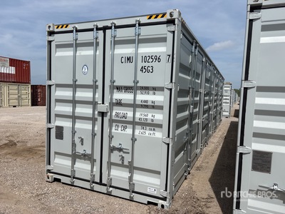 2026 40 ft High Cube Multi-Door Storage Container