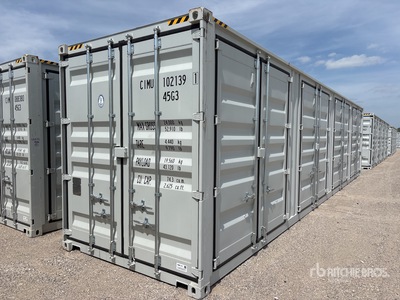 2026 40 ft High Cube Multi-Door Storage Container