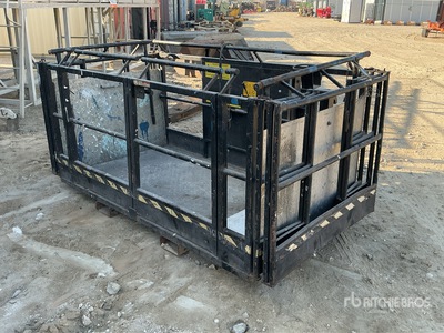 2013 Kirk Maskinfabrik 160/14693 Hydraulic Man Basket - Fits Telehandlers