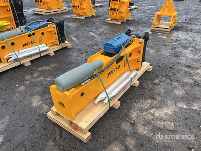 2025 JW JW750 Hydraulic Breaker - Fits 8 - 12 ton (Unused)