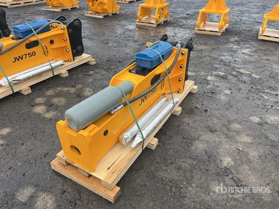 2025 JW JW750 Hydraulic Breaker - Fits 8 - 12 ton (Unused)