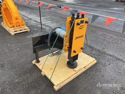 2025 JW JW680 Skid Steer Post Driver (Unused)