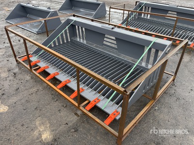 2026 JW HSSB-74 1900 mm Skeleton Skid Steer Bucket (Unused)