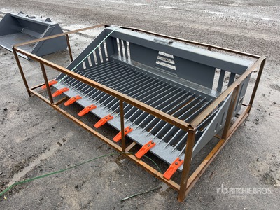 2026 JW HSSB-74 1900 mm Skeleton Skid Steer Bucket (Unused)