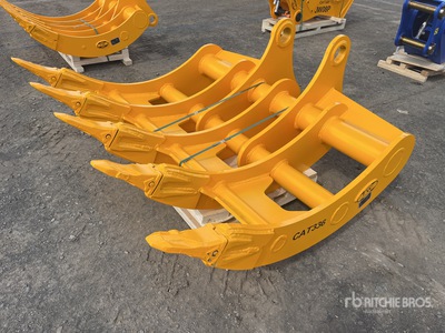 2026 JW JW10ER 1640 mm Rastrello per escavatore - Fits 30 - 40 Ton Excavator (Unused)