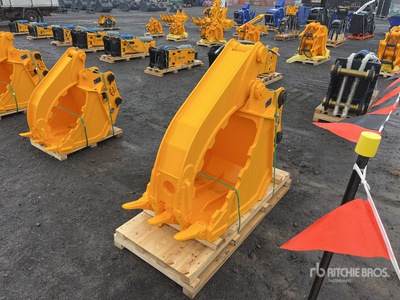 2025 JW JW60B 600 mm Q/C Grapple Excavator Bucket - Fits 10 - 18 ton (Unused)