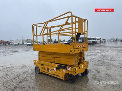 2014 Haulotte Compact12 Electric Scissor Lift (Inoperable)