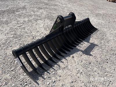 2026 Haener HBR2000-P60A Lifting Excavator Rake (Unused)