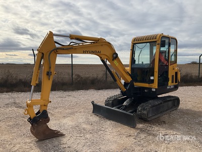 2006 Hyunday Robex 35-7 Minigraafmachine