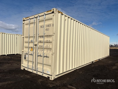2025 40 ft High Cube Storage Container