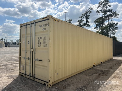 2025 40 ft High Cube Contenedor de almacenamiento