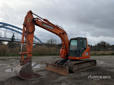 2014 Doosan DX140LCR-3 Pelle Sur Chenilles Tracked Excavator