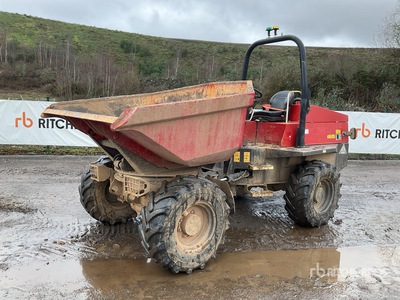 Mecalac 6 ton 4x4 Swivel Dumper