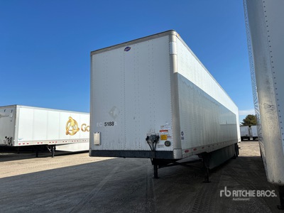 2018 Utility 53 ft x 102 in T/A Van Trailer