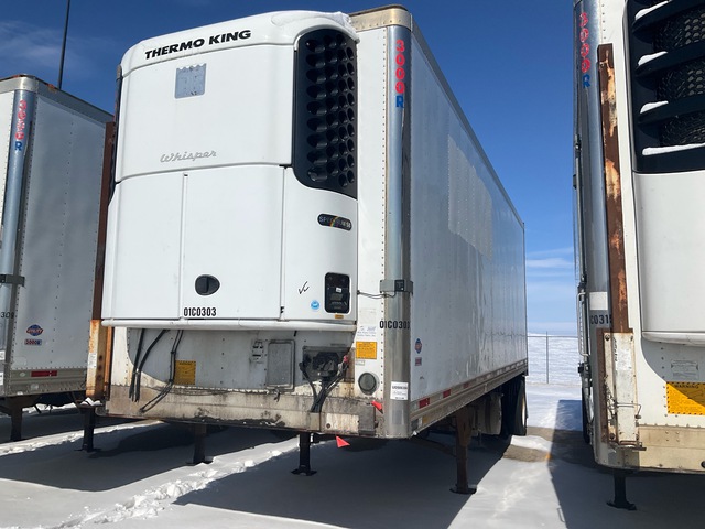 2013 Utility VS1RA 28 ft x 102 in S/A Refrigerated Trailer