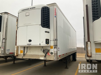 2013 Utility 28 ft x 102 in S/A Refrigerated Trailer