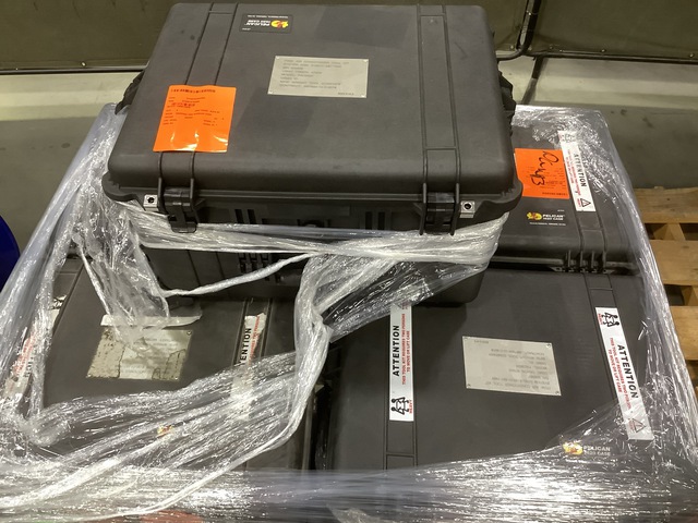 (5) Pelican 1620 Storage Cases