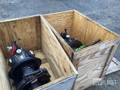(2) Ingersoll-Rand HU Air Winches