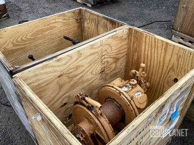 (2) Assorted Ingersoll-Rand Air Winches