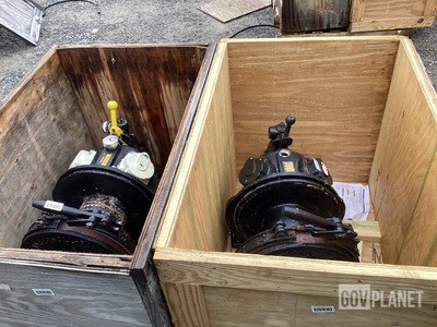 (2) Ingersoll-Rand HU-Reman Air Winches