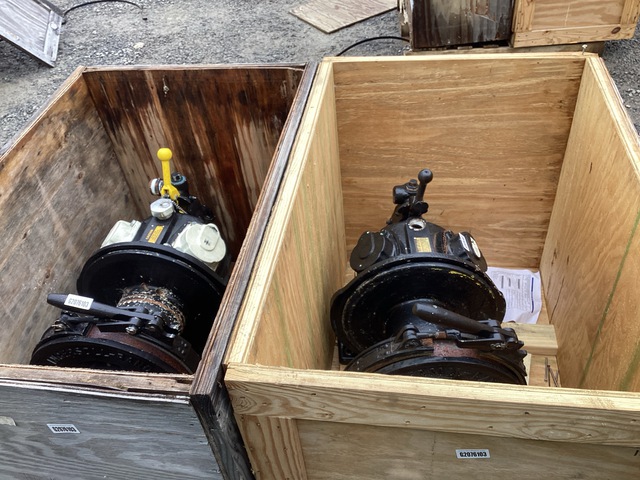 (2) Ingersoll-Rand HU-Reman Air Winches