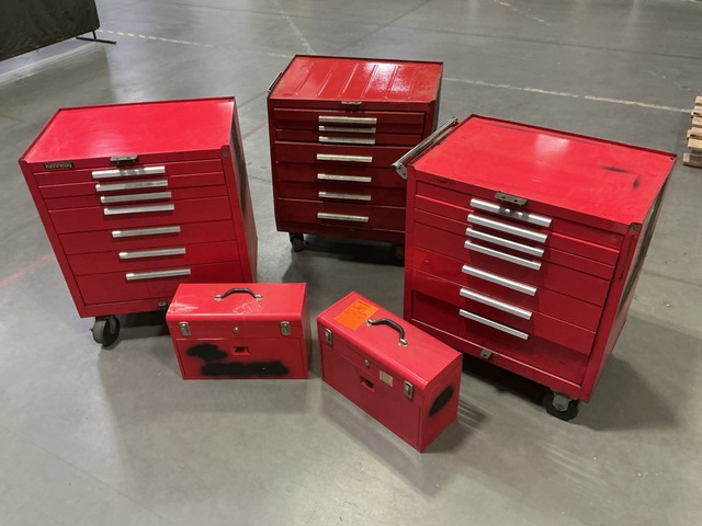 (5) Tool Boxes