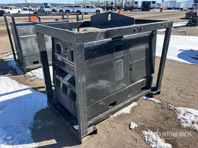 Lincoln Commander 500 500 A Skid-Mounted Multi-Process Soldadora motorizada