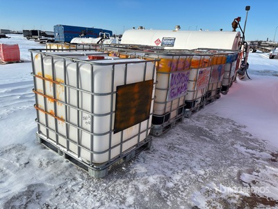 Quantity of (6) 1000 L 1 Cube Water Tank