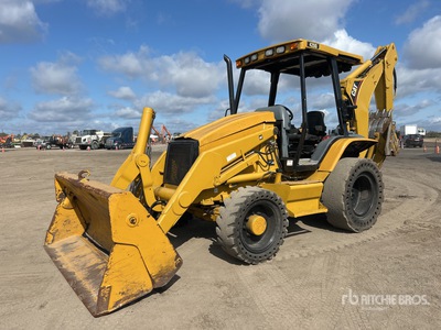 2004 Cat 420D 4x4 Backhoe Loader