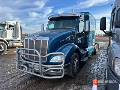2018 Peterbilt 579 6x4 T/A Day Cab Truck Tractor (Inoperable)