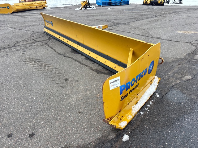 Pro-Tech LP18L 18 ft Snow Pusher - Fits Wheel Loader