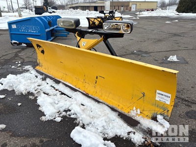 Fisher Storm Guard 8 ft 6 in Hydraulic Reversing Snow Plow - Fits Truck