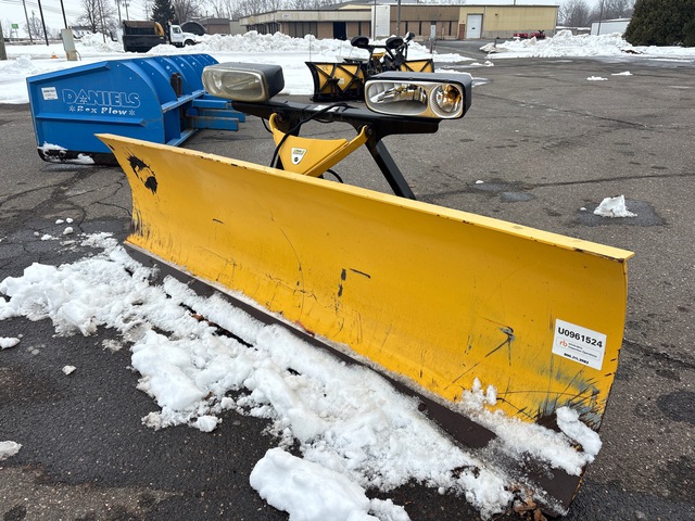 Fisher Storm Guard 8 ft 6 in Hydraulic Reversing Snow Plow - Fits Truck