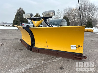 Fisher Storm Guard XtremeV 9 ft 6 in Power-V Snow Plow - Fits Truck