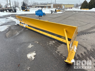 Pro-Tech LP18L 18 ft Snow Pusher - Fits Wheel Loader