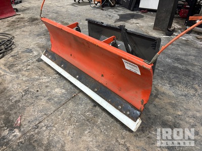2017 Bobcat Utility Blade 54 4 ft 6 in Hydraulic Reversing Snow Plow - Fits Skid Steer Loader