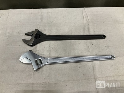 (18) Williams 13624A Adjustable Wrenches