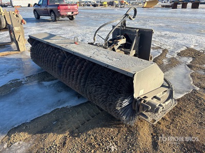 Sweepster 124 in Broom Attachment