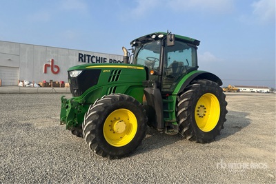 2014 John Deere 6170R 4WD Tractor Agrícola