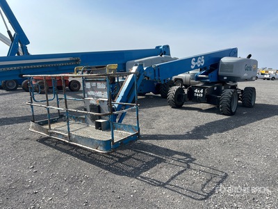 2018 Genie S-65 4WD Diesel Telescopic Boom Lift