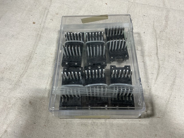 (6) Moog 295411-2 Electrical Contact Brush Holders