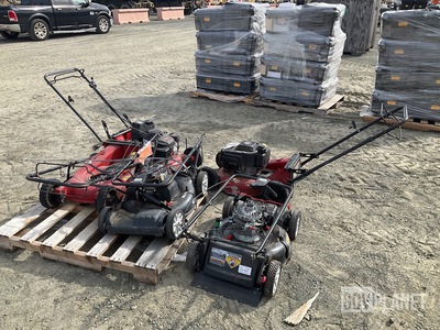 (5) Assorted Lawn Mowers