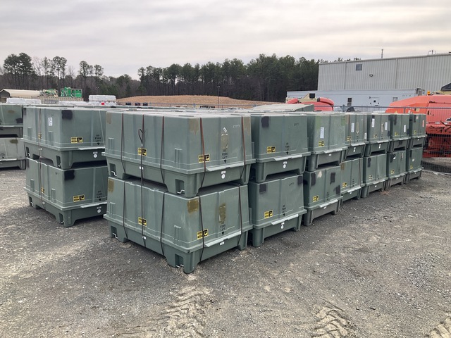 (28) Plastics Research Shipping & Storage Containers