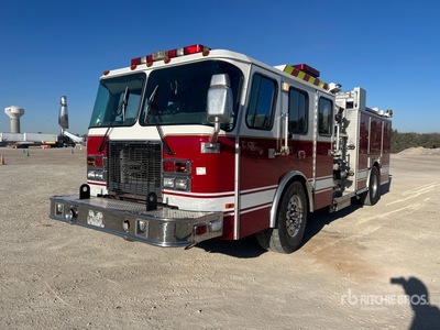 2001 E-One 4x2 Crew Cab شاحنة اطفاء