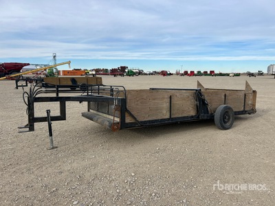 Custom Built 16 ft S/A Remolque Piso Móvil