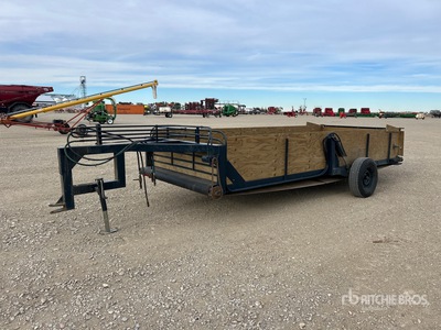 Custom Built 16 ft S/A Remolque Piso Móvil